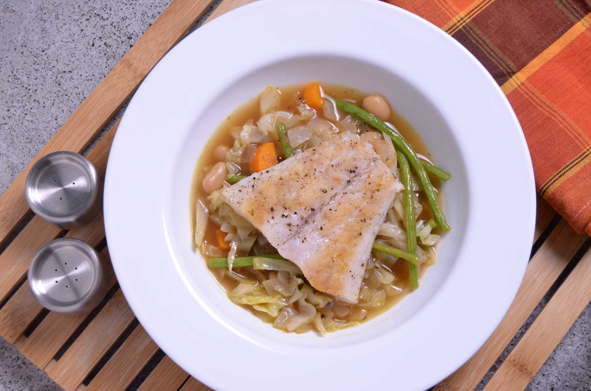Plated meal