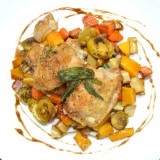 Herb Roasted Chicken Thighs