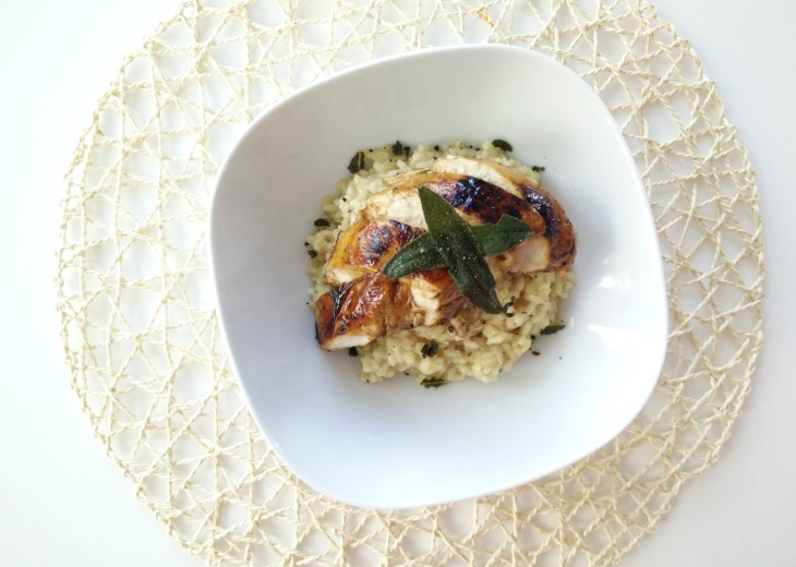 Chicken and Parsnip Risotto