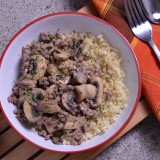 Ground Beef Stroganoff
