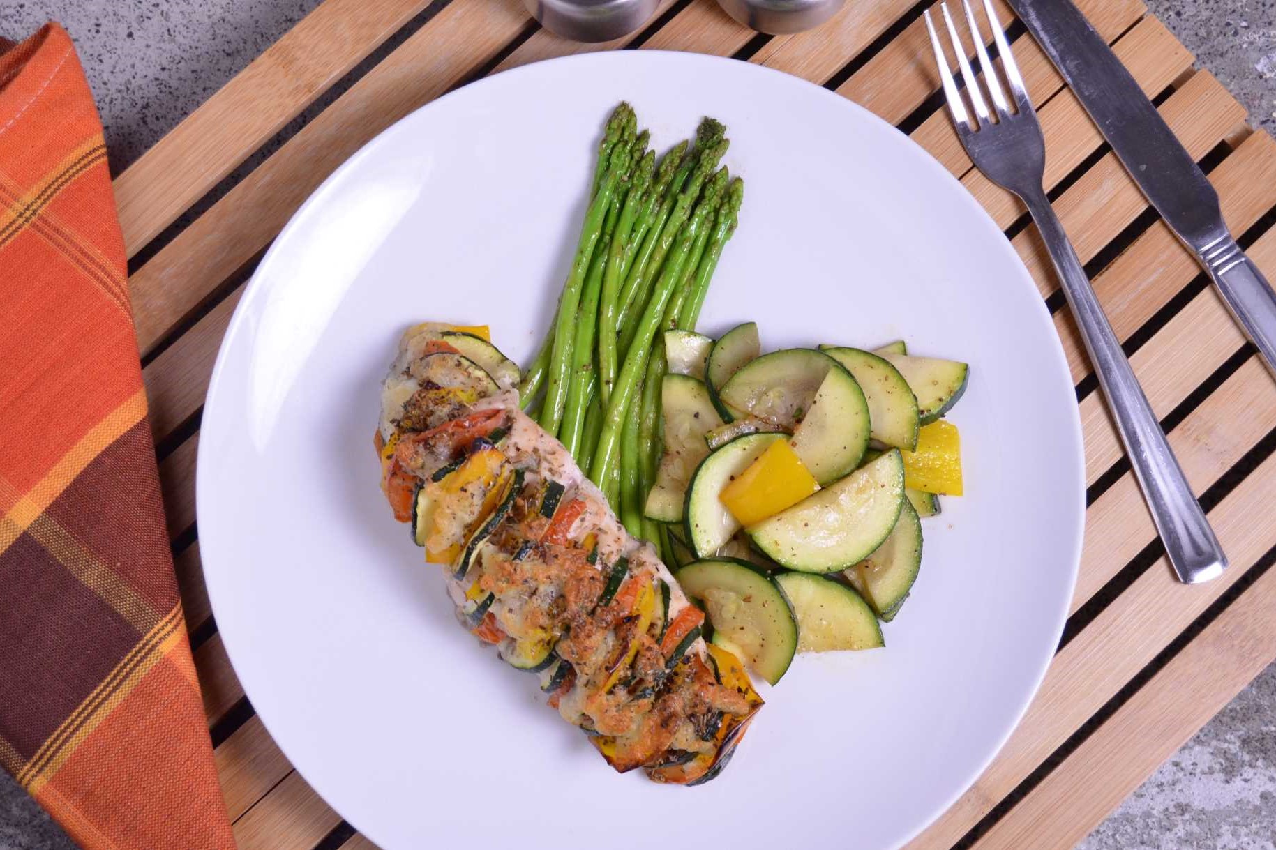 Plated meal