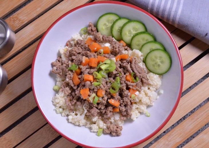 Korean Ground Beef Bowl