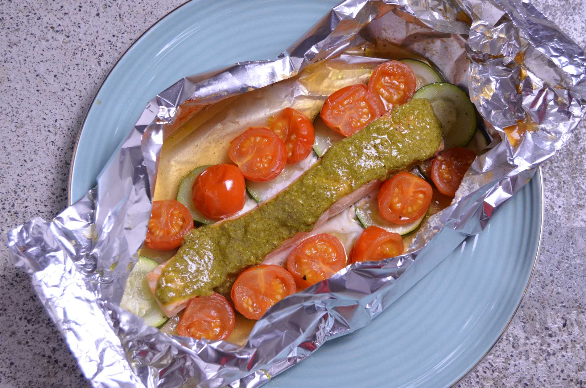 Plated meal
