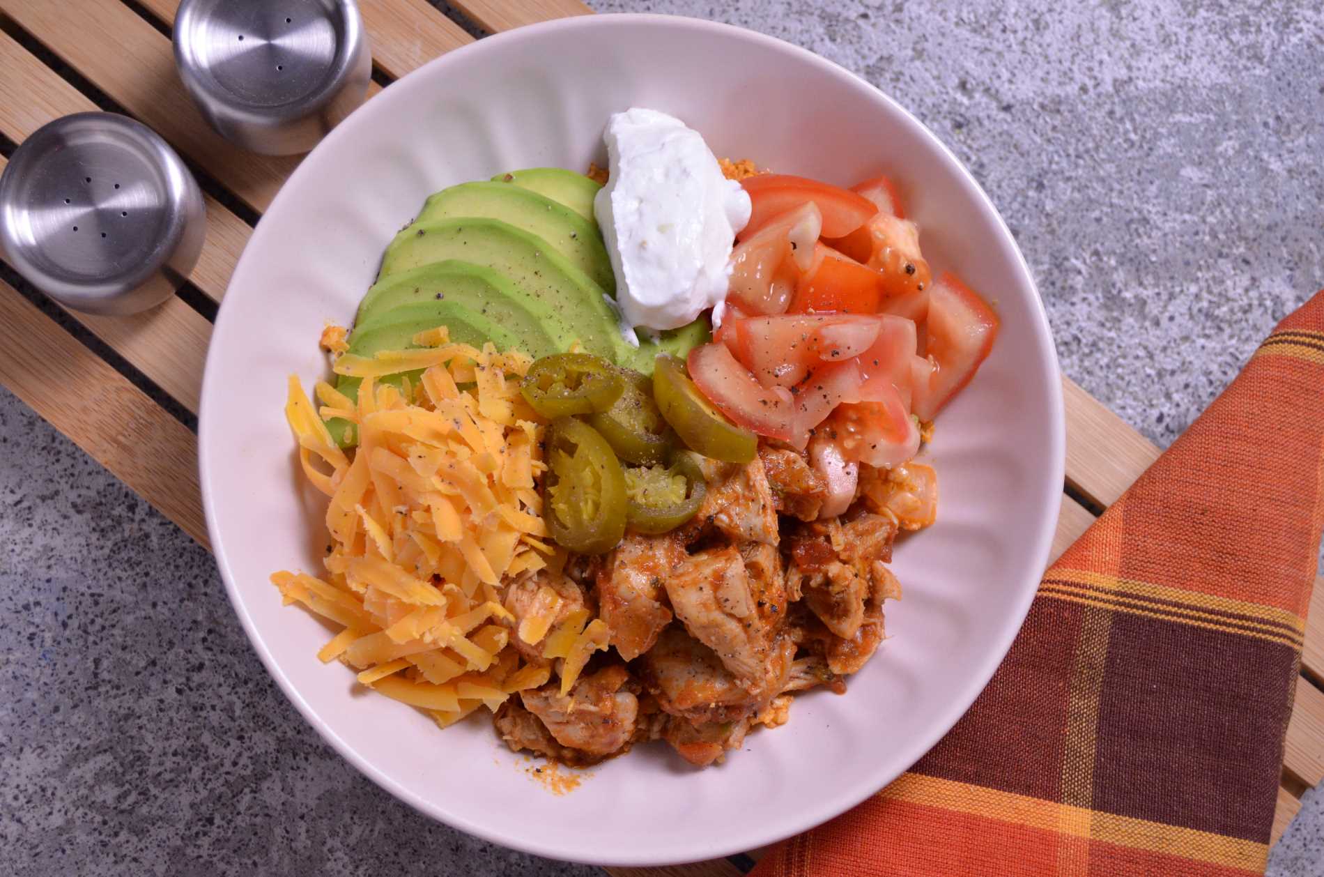 Plated meal