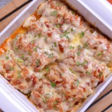 Cabbage Chicken Enchiladas