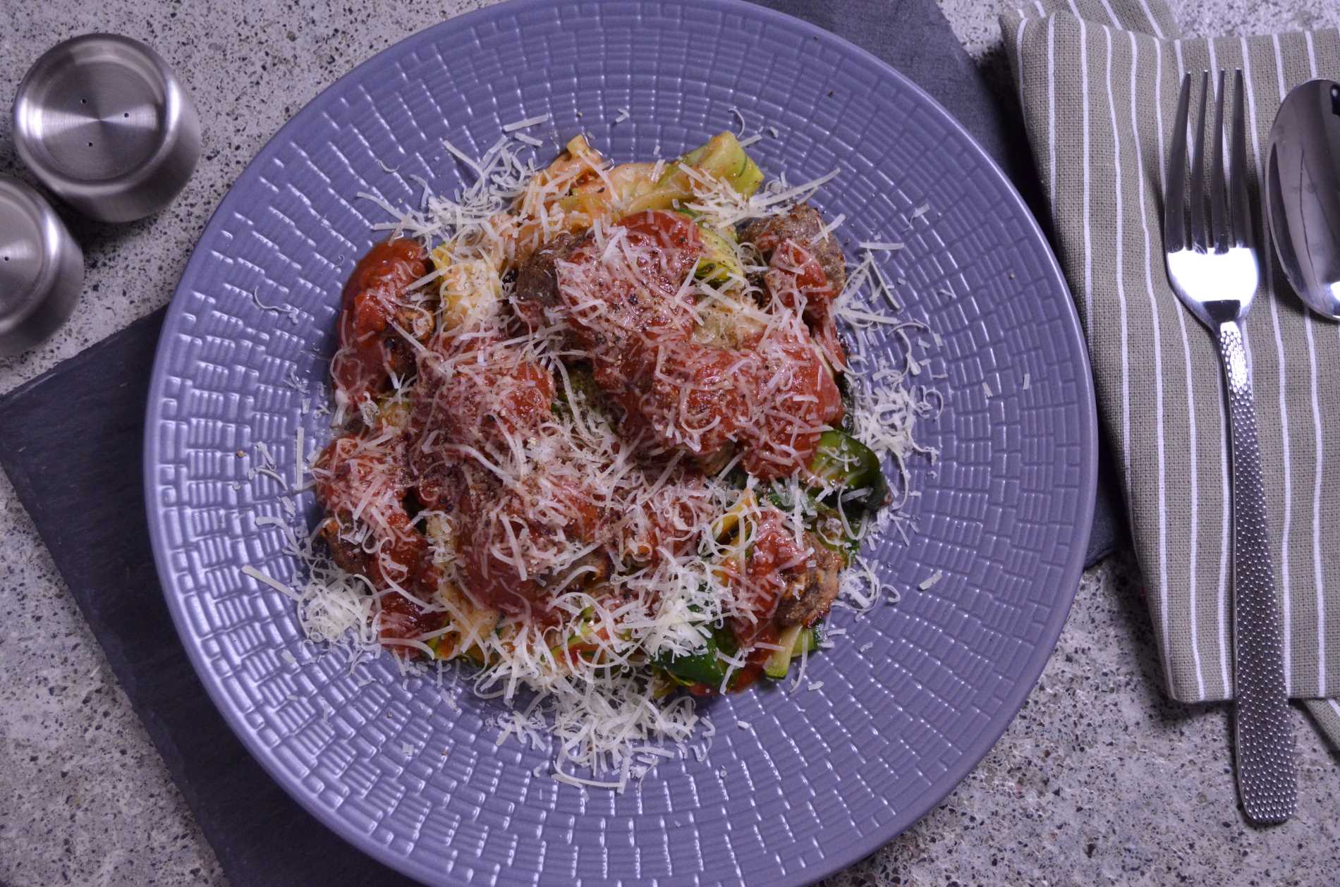 Plated meal