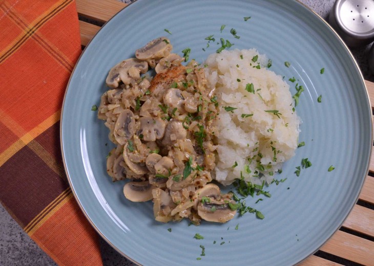 Roasted Mustard & Onion Chicken Breast
