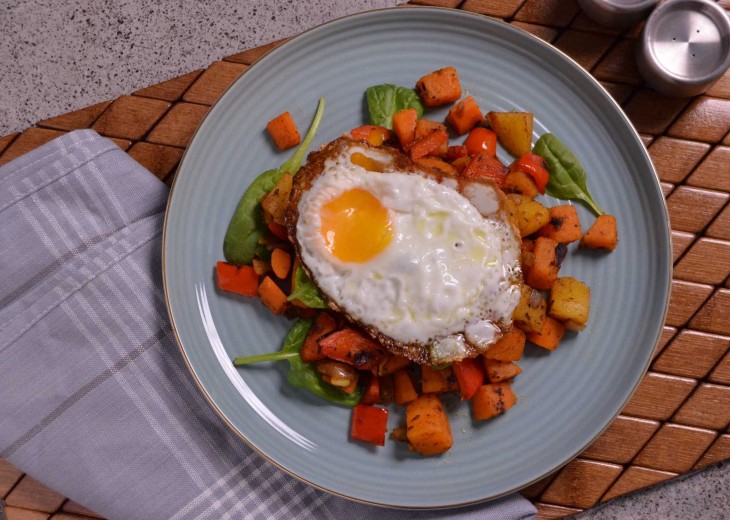 Spiced Sweet Potato Hash