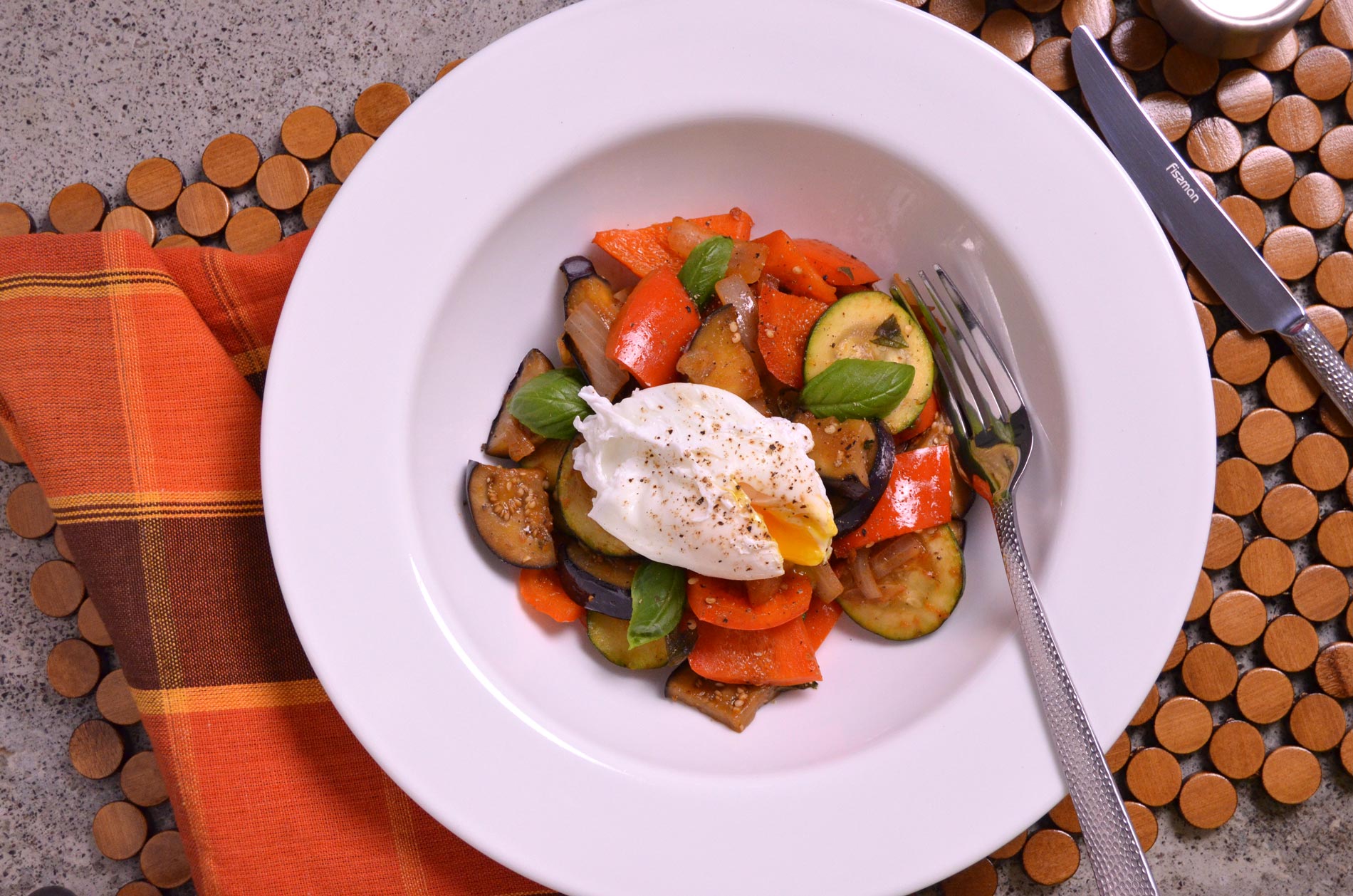 Plated meal