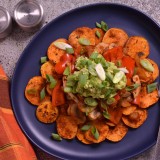 Chicken and Sweet Potato Nachos