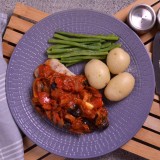 Oven Baked Fish with Provencal Sauce