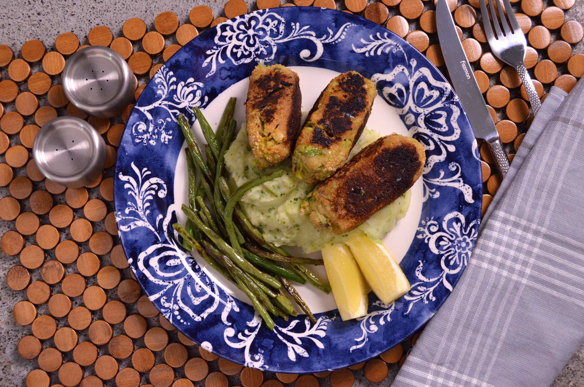 Plated meal