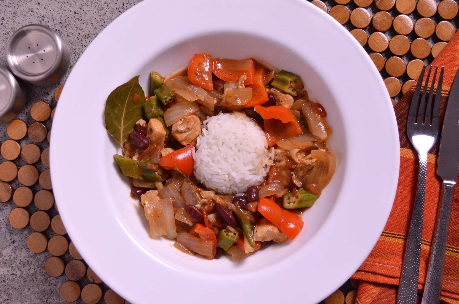 Plated meal