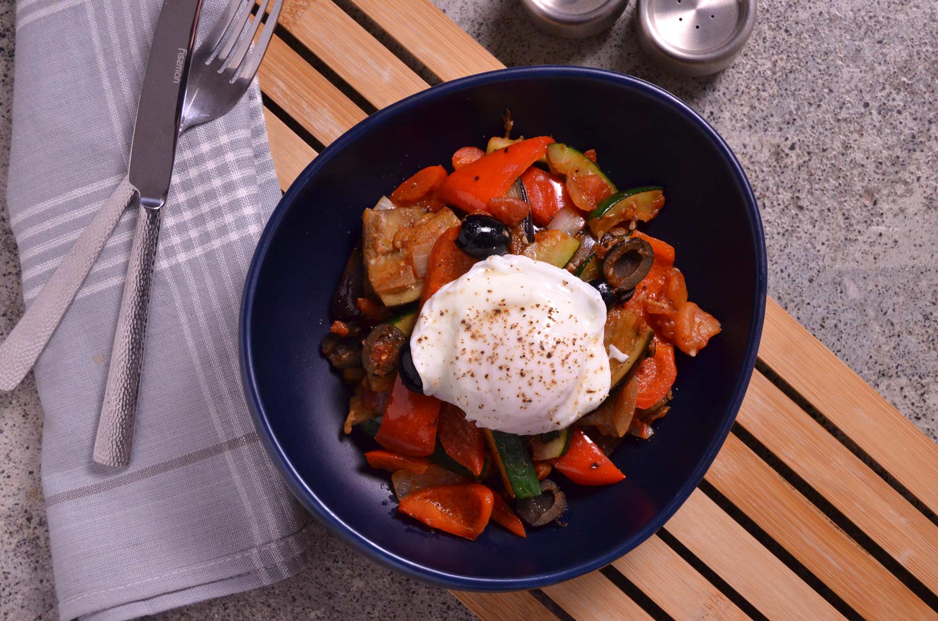 Plated meal