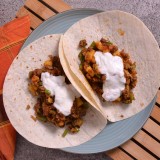 Indian Spiced Beef Wraps