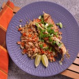 Green Curry Chicken Skewers