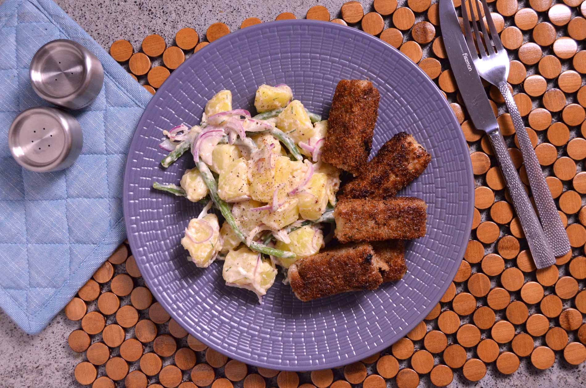 Plated meal