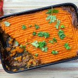 Sweet Potato & Beef Moroccan Pie