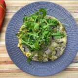 Mushroom and Leek Frittata