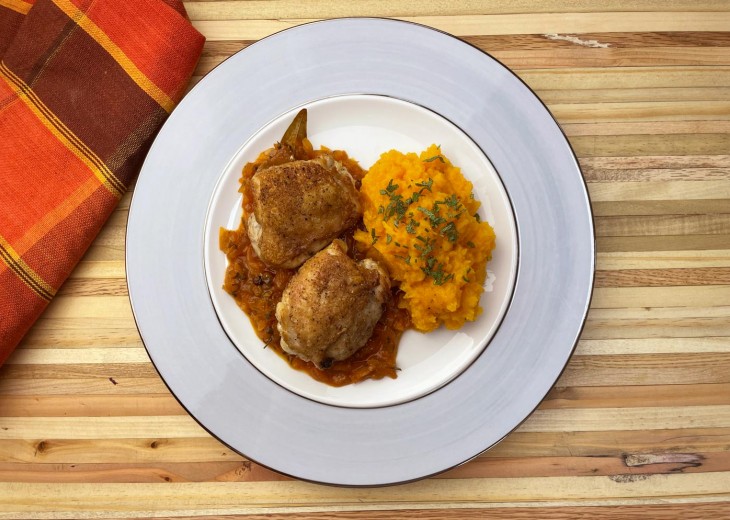 Braised Chicken Thighs