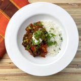 Smokey Vegetarian Chilli