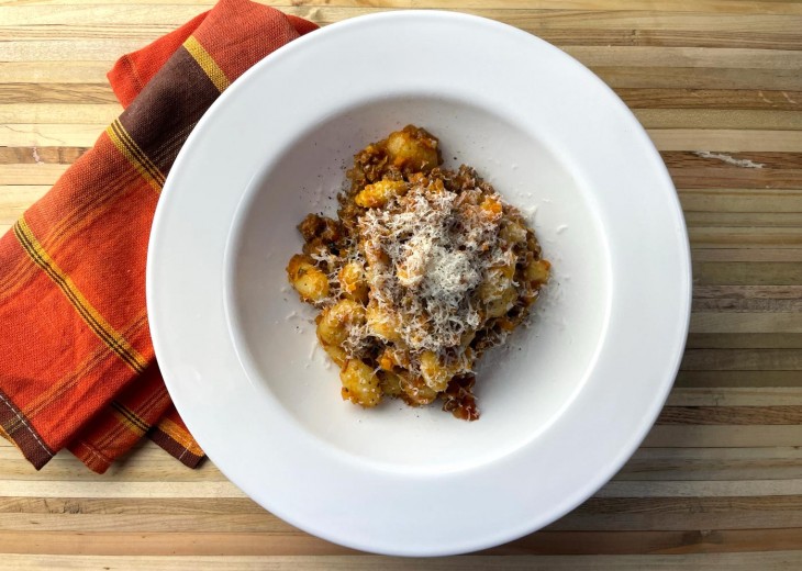 Gnocchi Bolognese