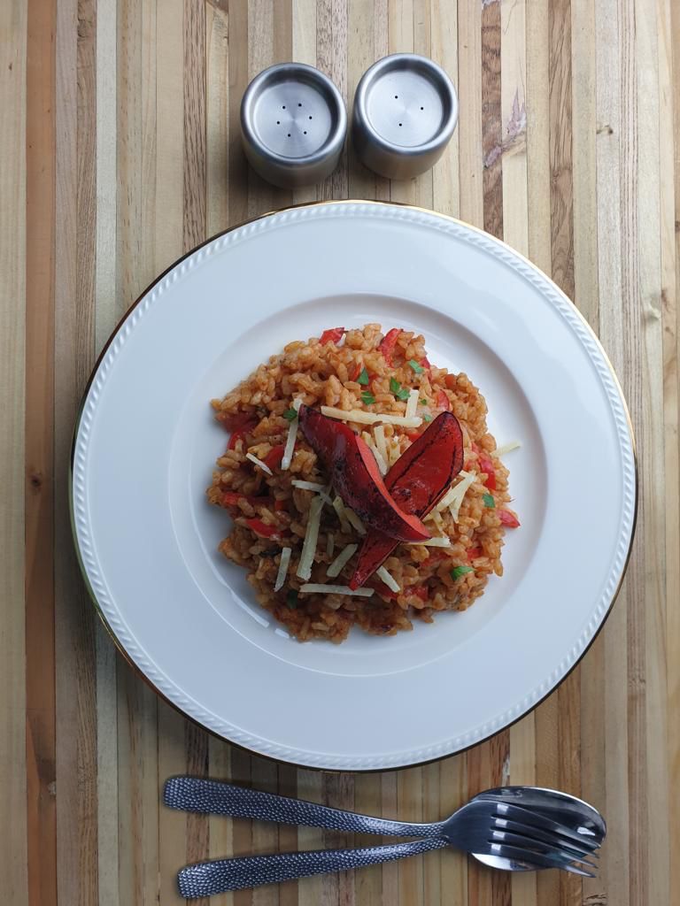 Plated meal