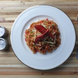 Roasted Red Pepper Risotto