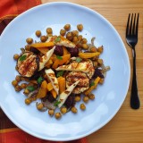 Butternut Squash and Halloumi Salad