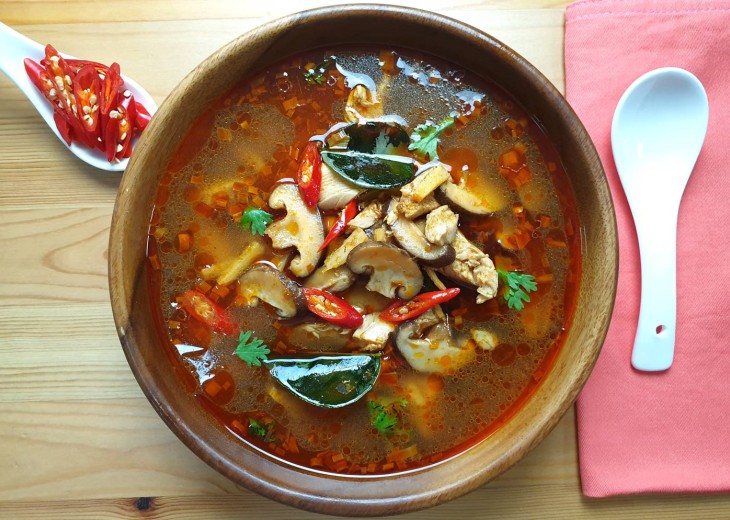 Chicken Tom Yum Soup