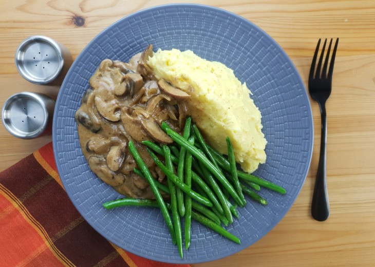 Mushroom Stroganoff