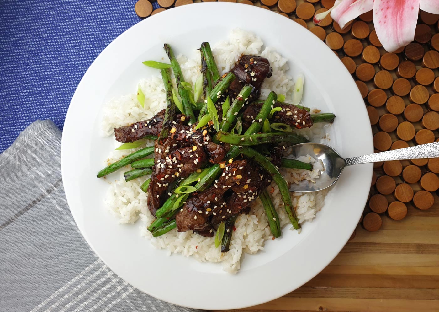 Plated meal