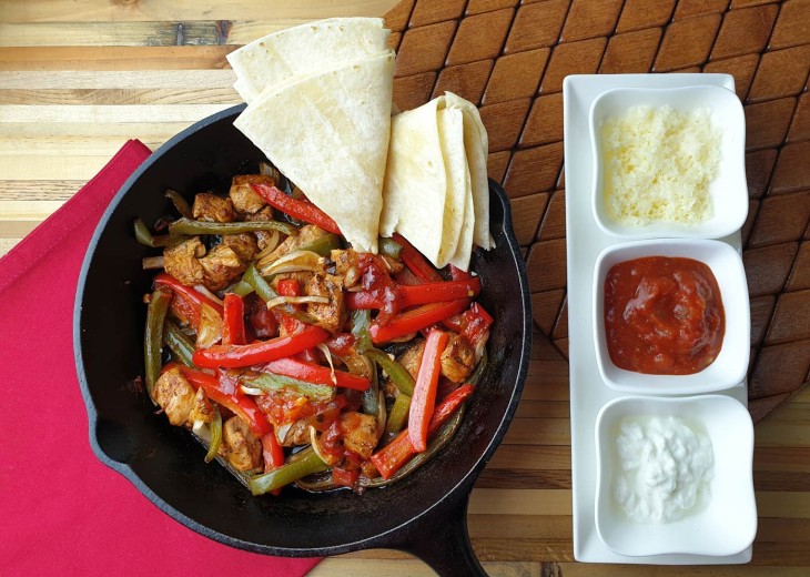 Mexican Chicken Fajitas