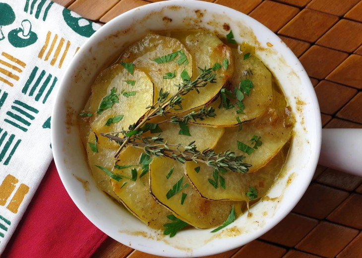 Cream Lemon Vegetable Hotpot