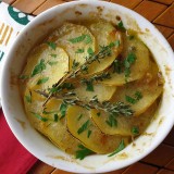 Cream Lemon Vegetable Hotpot