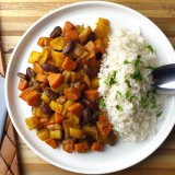 Fruity Caribbean Sweet Potato Curry
