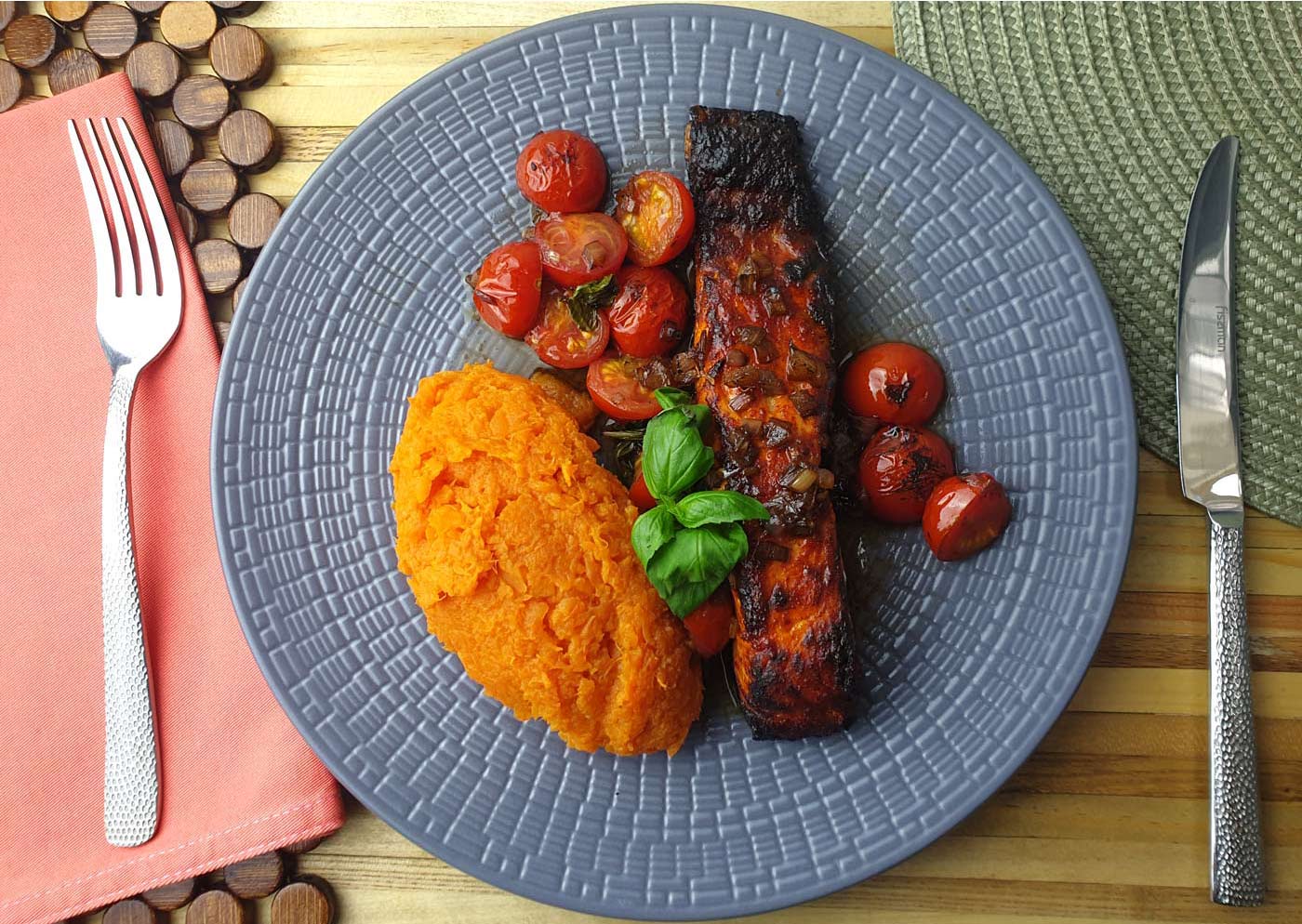 Plated meal