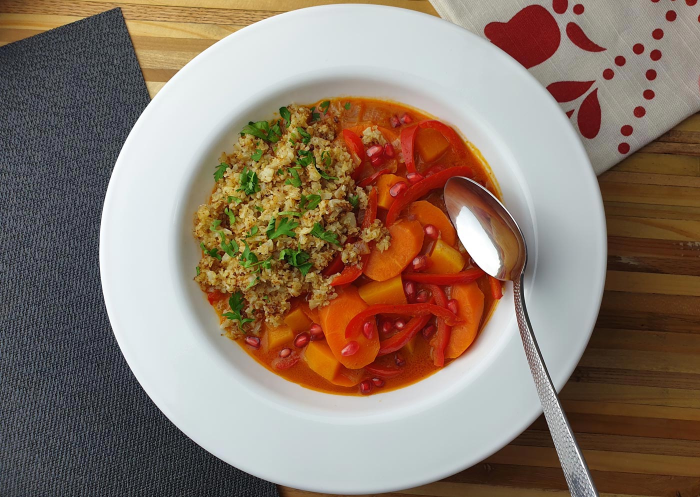 Plated meal
