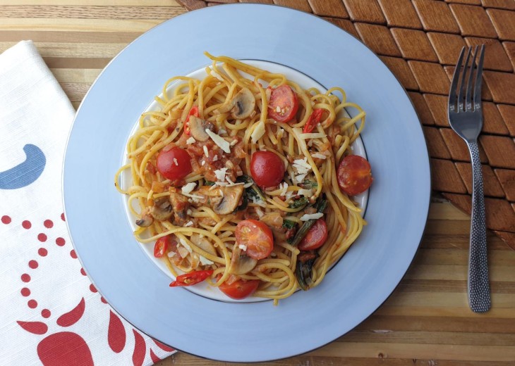 Chili Tomato Linguine