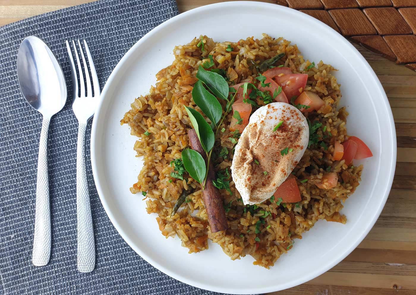 Plated meal