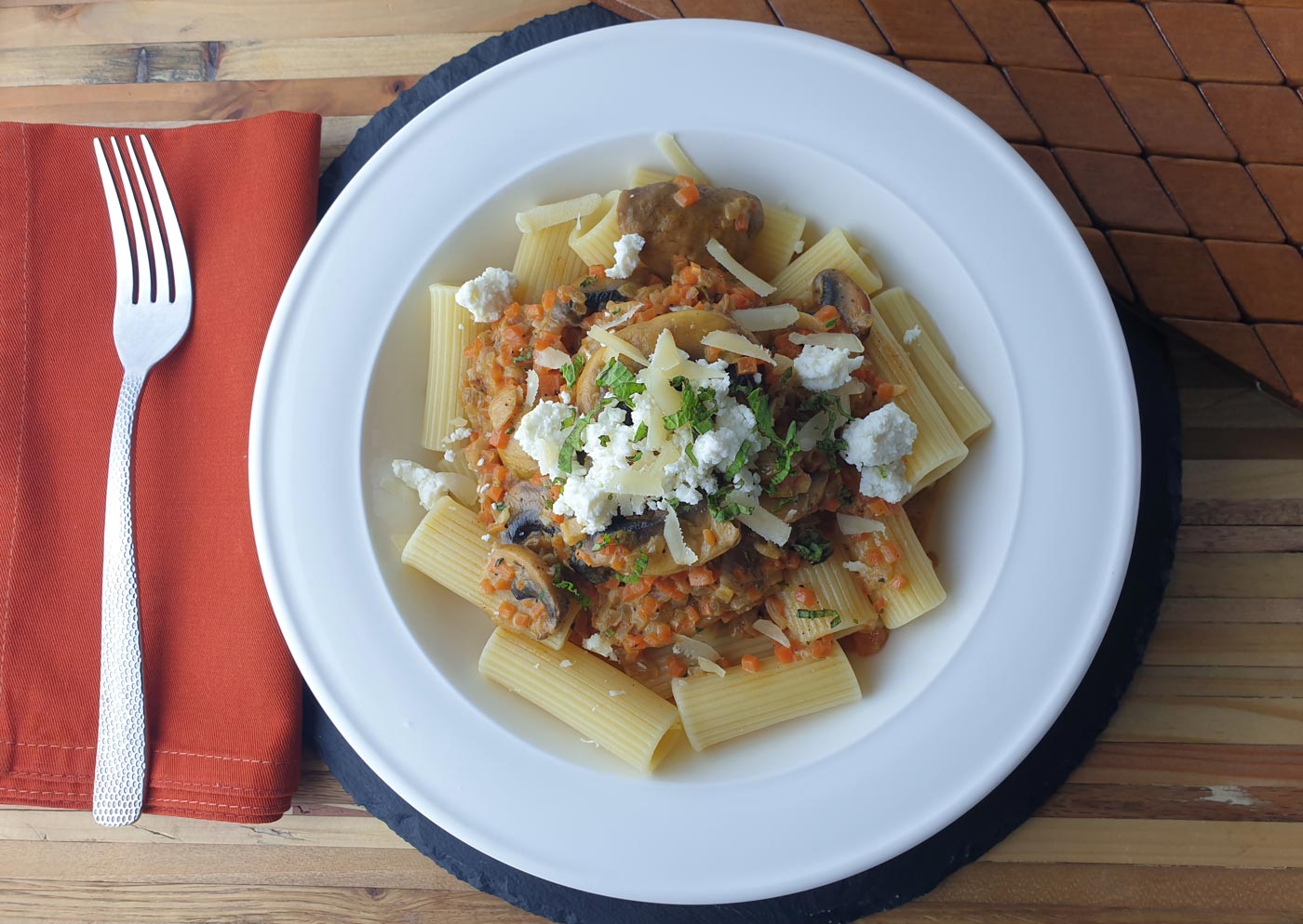 Plated meal