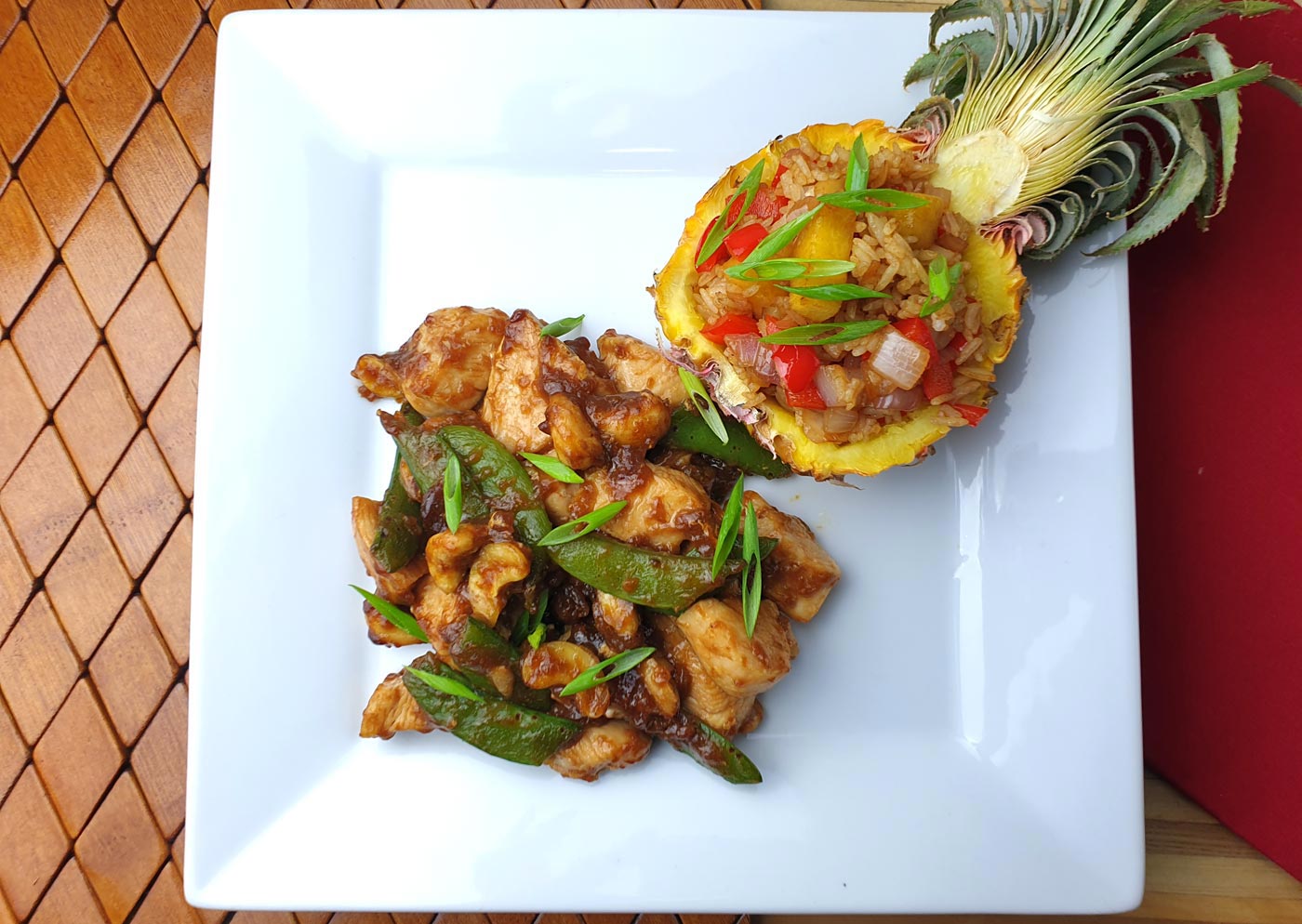 Plated meal