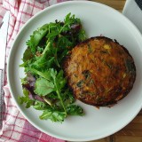 Spinach & Mushroom Quiche