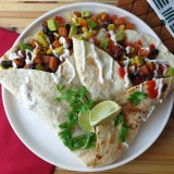 Honey, lime, Sweet Potato and Black Bean Tacos