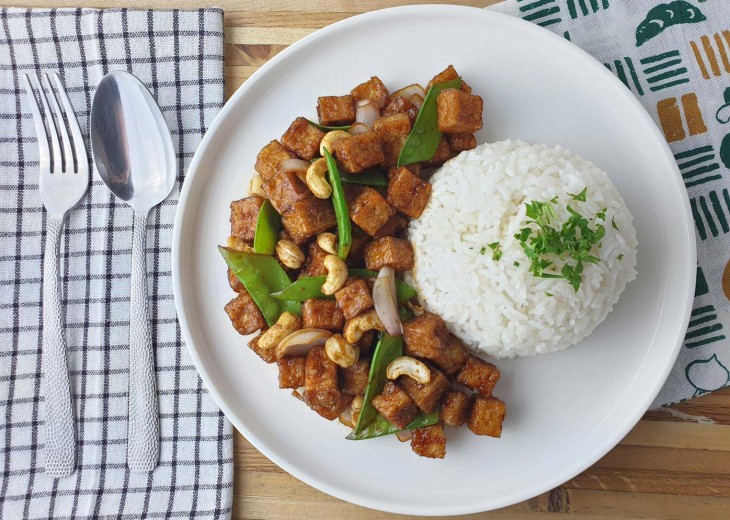 Crispy Vegetarian Oyster Tofu