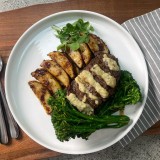 Wasabi Crusted Filet Mignon