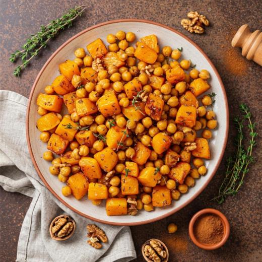 Festive Butternut Squash Stir-Fry