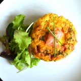 Smoked Salmon Frittata