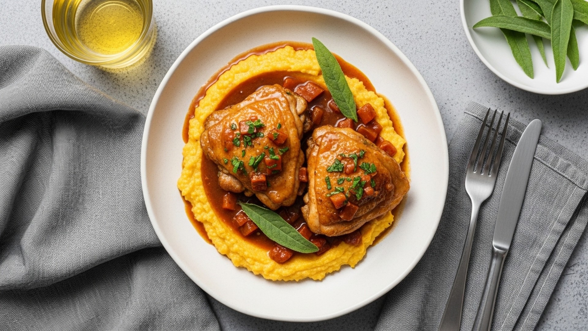 Braised Chicken Thighs Recipe | JustCook