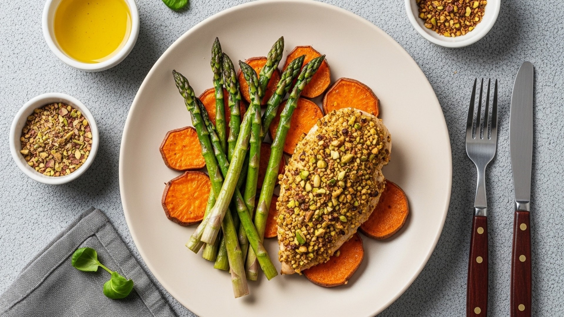 Pistachio Crusted Chicken Recipe | JustCook